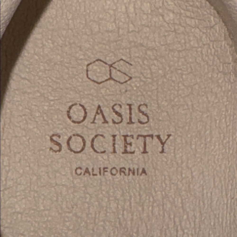 Oasis Society The 365 Stitch Platform Sneakers Ivory Vegan Leather Women’s 9 - Picture 11 of 14
